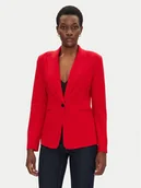 Marynarki i żakiety damskie - Morgan Marynarka 251-VECO.F M Czerwony Slim Fit - miniaturka - grafika 1