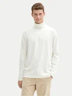 Koszulki męskie - Tom Tailor Golf 1043993 Biały Regular Fit - miniaturka - grafika 1