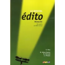 DIDIER Edito B1 Podręcznik + CD + DVD - Heu E., Abou-Samra M., Perrard M., Pinson C.