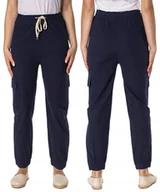 Spodnie damskie - Cienkie Spodnie Bojówki Damskie Lato 1996-2 2XL3XL - miniaturka - grafika 1