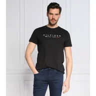Koszulki męskie - Tommy Hilfiger T-shirt HILFIGER NEW YORK Slim Fit - miniaturka - grafika 1