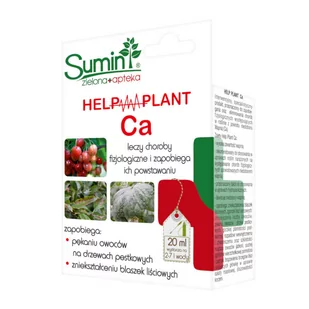 Sumin Help Plant CA zapobiega pękaniu owoców na drzewach pestkowych 20 ml 102733 - Preparaty na chwasty i szkodniki - miniaturka - grafika 1
