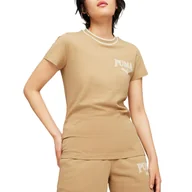 Koszulki i topy damskie - KOSZULKA DAMSKA SQUAD TEE PUMA S - miniaturka - grafika 1