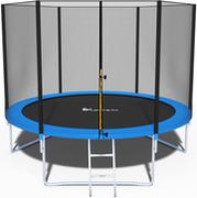 FunFit Trampolina Ogrodowa 312CM Z Siatką Drabinka