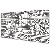 Podkładki na biurko - Mata ochronna z nadrukiem Układ scalony 90x45 cm - miniaturka - grafika 1