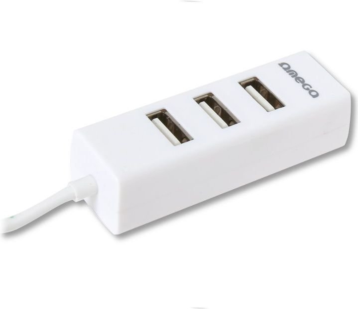 HUB USB Omega 4x USB-A OUH243W