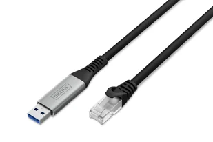 Digitus Kabel USB 3.2 Gen1 - RJ45 Ethernet, 1 Gbit/s, 2 m AK-300600-020-S - Kable komputerowe i do monitorów - miniaturka - grafika 1