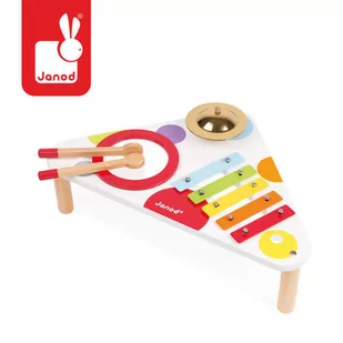 Janod stolik muzyczny Confetti - Instrumenty muzyczne dla dzieci - miniaturka - grafika 4