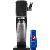 Saturatory - SodaStream Art Black saturator do wody gazowanej z syropem PEPSI 440 ml gratis - miniaturka - grafika 1
