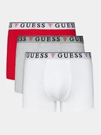 Majtki męskie - Guess Komplet 3 par bokserek U97G01 KCD31 Czerwony - miniaturka - grafika 1