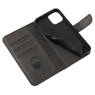 Magnet Case elegancki futerał etui pokrowiec z klapką i funkcją podstawki Samsung Galaxy M53 5G czarny - Etui i futerały do telefonów - miniaturka - grafika 7
