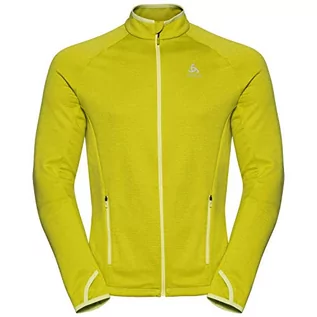 Kurtki męskie - Odlo Midlayer Full zip PROITA męska kurtka polarowa 593092 - grafika 1