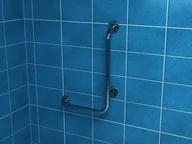 Akcesoria dla osób starszych i niepełnosprawnych - Poręcz dla niepełnosprawnych kątowa, lewa 50x70 cm Makoinstal PSP 133L - miniaturka - grafika 1