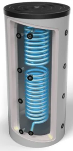 Zbiornik higieniczny Bufor SPIRO OEM Black Hygienic 400L/6,0 0w - Zasobniki i wymienniki - miniaturka - grafika 1
