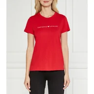 Koszulki i topy damskie - Emporio Armani T-shirt | Regular Fit - miniaturka - grafika 1