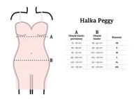 Piżamy damskie - HALKA PEGGY (kolor fiolet, rozmiar S) - miniaturka - grafika 1
