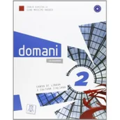 Książki do nauki języka włoskiego - Alma Edizioni Domani 2 podręcznik A2 + płyta CD audio i DVD Rom - miniaturka - grafika 1