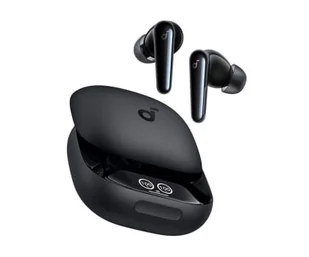 Soundcore Liberty 4 Pro czarne - Słuchawki - miniaturka - grafika 1