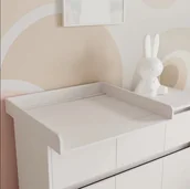 Przewijaki - Przewijak sztywny Vicco 76 x 80 cm biały - miniaturka - grafika 1