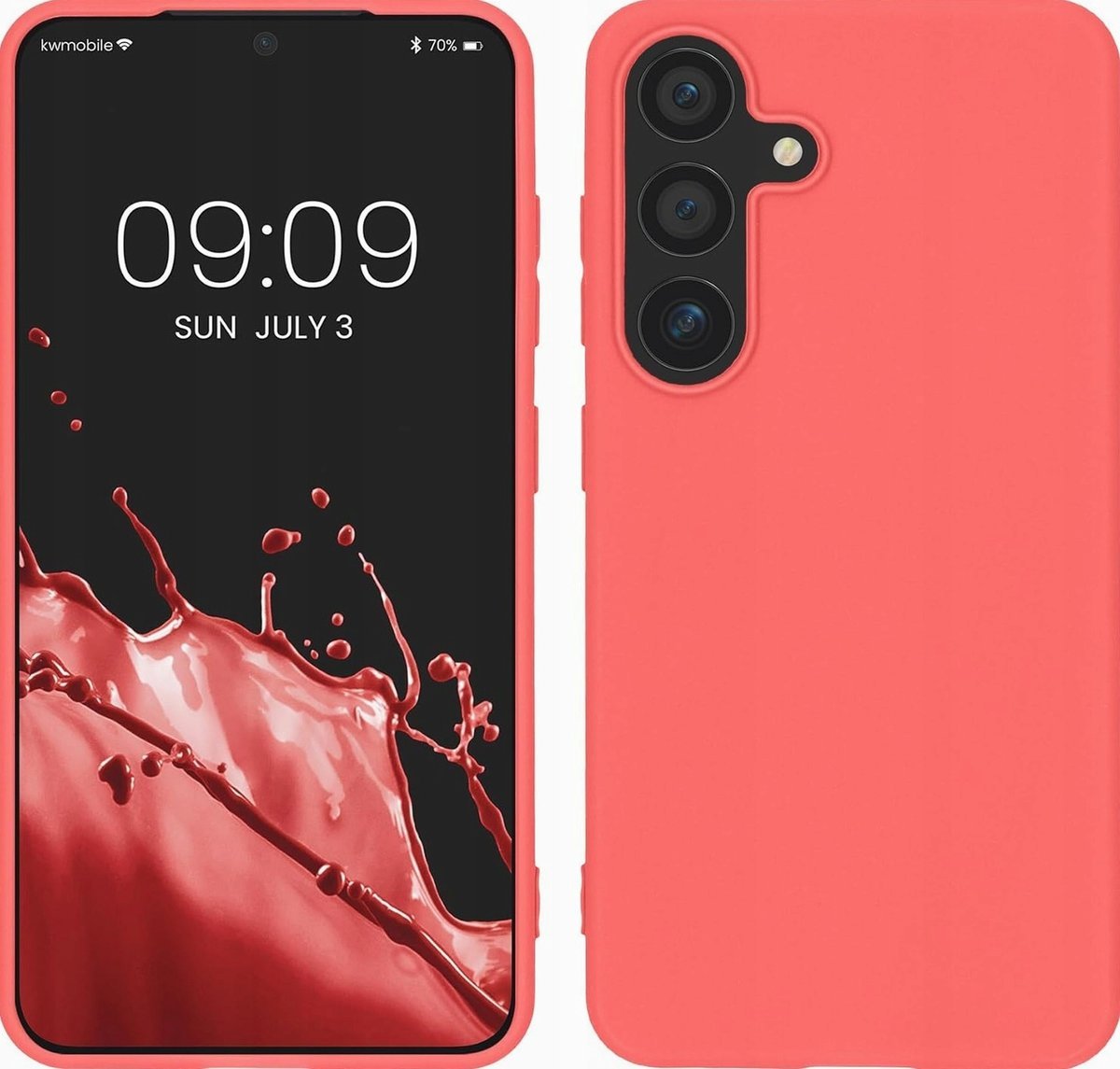 ETUI TELEFON NEON KORAL SILIKON TPU MIĘKKIE WYTRZYMAŁE GUMOWE OBUDOWA