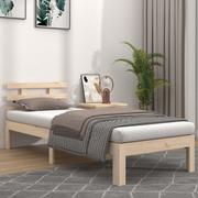 Łóżka - Lumarko Rama łóżka, lite drewno, 90x190 cm, pojedyncza - miniaturka - grafika 1