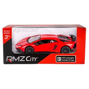 Daffi Lamborghini Aventador Red RMZ - - Samochody i pojazdy dla dzieci - miniaturka - grafika 1