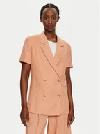 Marynarki i żakiety damskie - ViCOLO Marynarka TB2741 Pomarańczowy Regular Fit - miniaturka - grafika 1