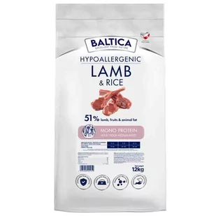 Baltica Monoprotien Adult Lamb Rice M 12kg - Sucha karma dla psów - miniaturka - grafika 1
