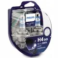 Żarówki samochodowe - 2 x żarówki samochodowe H4 Philips Racing Vision GT +200% - miniaturka - grafika 1