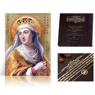 Ikony i obrazy sakralne - Ikona religijna Święta Jadwiga Królowa Polski - miniaturka - grafika 1