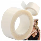 Biustonosze - PLASTRY DO UBRAŃ I CIAŁA TAŚMA DWUSTRONNA ROLKA DLA KOBIET MOCNA do Dekoltu - miniaturka - grafika 1