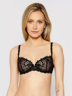 Gossard Biustonosz z fiszbiną Lace Sheer 13001 Czarny