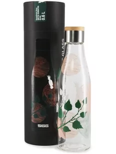 SIGG Butelka szklana Metis Birds 0.6L 8971.60 - Shakery i bidony sportowe - miniaturka - grafika 1