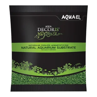 Aquael Żwirek Aqua Decoris Zielony 1 KG - Podłoże do akwarium - miniaturka - grafika 1