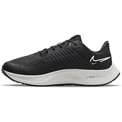 Trampki damskie - Nike W Air Zoom Pegasus 38 Shield, Trampki damskie, Black Platinum Tint DK Smoke Grey Lt Smoke Grey MTLC Silver, Black Platinum Tint Dk Smoke Grey Lt Smoke Grey Mtlc Silver, 38 EU - miniaturka - grafika 1