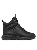 Botki męskie - Geox Kozaki U Pg1X B Abx U46E0C 0FF11 C9999 Czarny - miniaturka - grafika 1