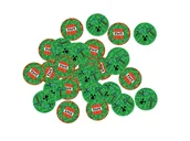 Gadżety dla niej i dla niego - PartyShow Konfetti urodzinowe Piksele 36 szt KONF-PIK - miniaturka - grafika 1