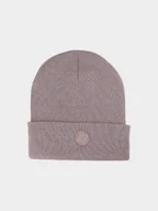 Czapki dla dzieci - 4F Czapka zimowa dziecięca - beżowa Uniwersalny - miniaturka - grafika 1