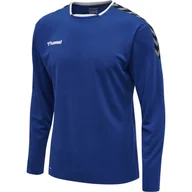Koszulki męskie - Hummel koszulka męska z długim rękawem hml Authentic Poly Jersey - miniaturka - grafika 1