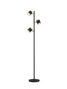 Toulouse lampa podłogowa 3xLED/21W czarna/złota 3003-304S - Lampy stojące - miniaturka - grafika 1