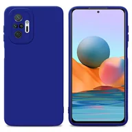 Etui i futerały do telefonów - Etui Cadorabo do Xiaomi RedMi NOTE 10 PRO Protective Cover w kolorze niebieskim z silikonu TPU Etui na telefon komórkowy - miniaturka - grafika 1