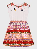 Sukienki i spódniczki dla dziewczynek - Guess Sukienka codzienna J3GK05 K6YW0 Kolorowy Regular Fit - miniaturka - grafika 1