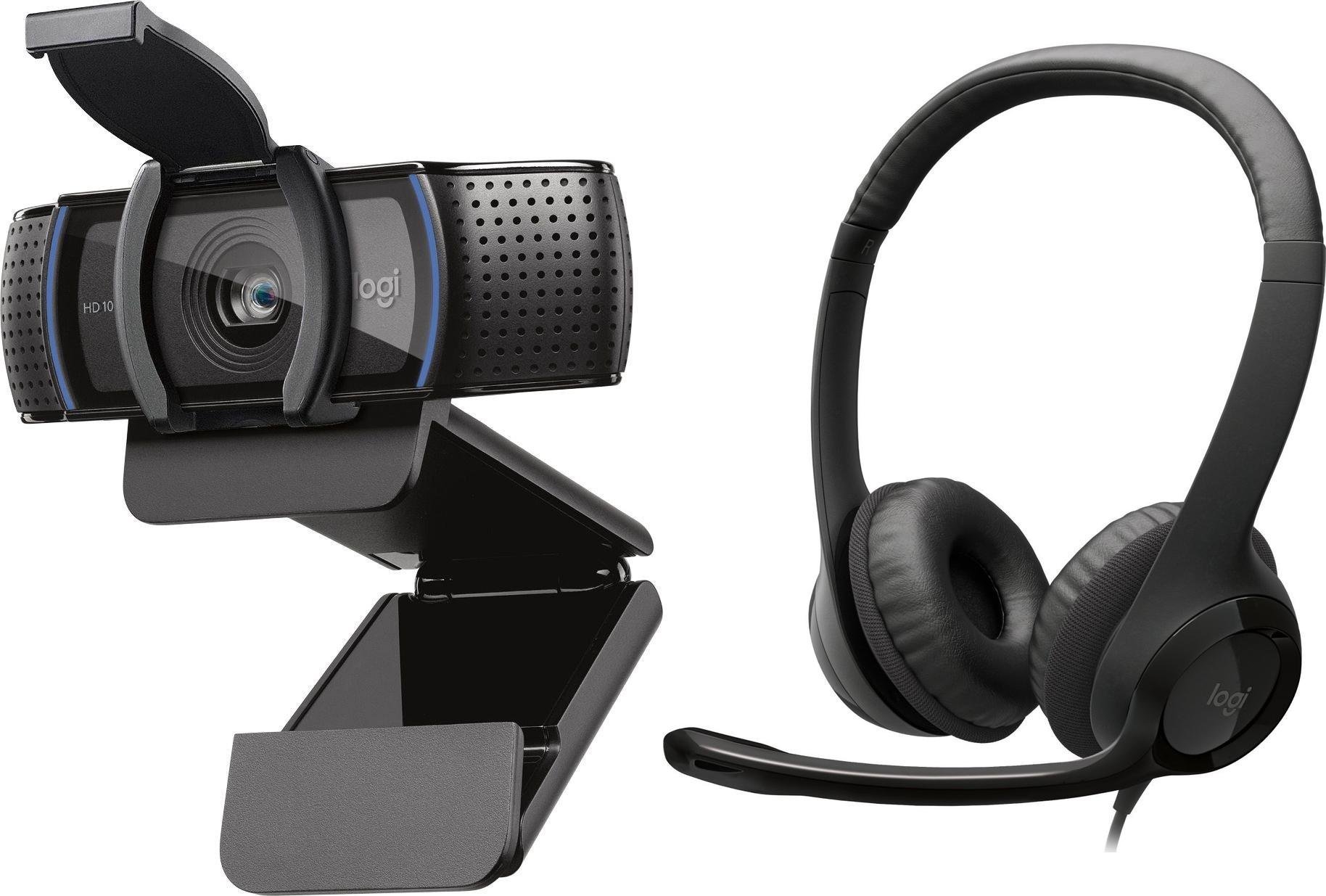 Kamera internetowa Logitech C920S Pro 960-001252 + H390 981-000406