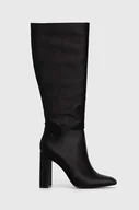 Kozaki damskie - Steve Madden kozaki Ambrose damskie kolor czarny na słupku SM11002642 - miniaturka - grafika 1