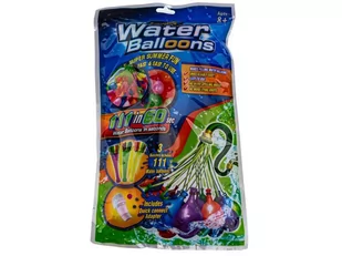 Balony Na Wodę Bomby Wodne Automat 111 Sztuk W 60 Sekund Zestaw - Materace dmuchane i koła do pływania - miniaturka - grafika 1