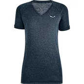 Koszulki i topy damskie - SALEWA Puez Mel Dry W V-Neck S/S Koszulka damska - miniaturka - grafika 1