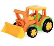Samochody i pojazdy dla dzieci - Wader Gigant traktor-spychacz 66005 - miniaturka - grafika 1