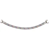 Węże elastyczne - Fala WĄŻ PRZYŁĄCZENIOWY F/F 1/2 3/8 300MM - miniaturka - grafika 1