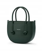 Torebki damskie - Torebka Damska Mała Crossbody z Uchwytami PUCCINI Zielona BK2241224M-5D - miniaturka - grafika 1