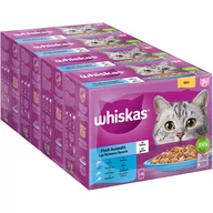 Mokra karma dla kotów - Megapakiet Whiskas Senior, saszetki, 48 x 85 g - 7+ Wybór dań rybnych w galarecie - miniaturka - grafika 1